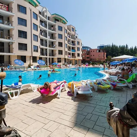 Apartmán ❤ Quite Studio With Kitchen & Balcony ❤rk❤ Sluneční pobřeží